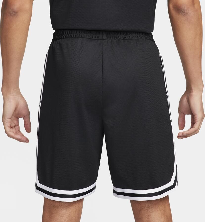 Nike DNA Dri-FIT basketbalshorts voor heren (21 cm) Zwart - Foto 2