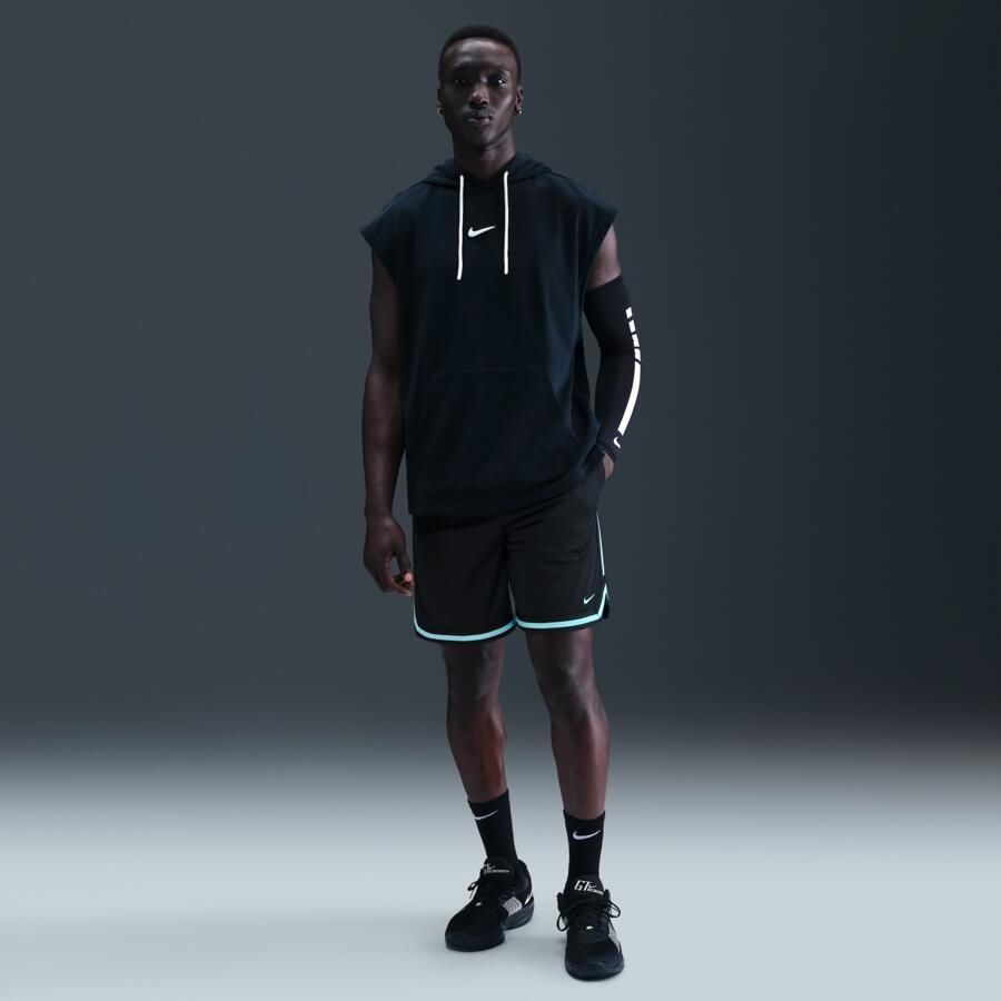 Nike DNA Dri-FIT basketbalshorts voor heren (21 cm) Zwart - Foto 4