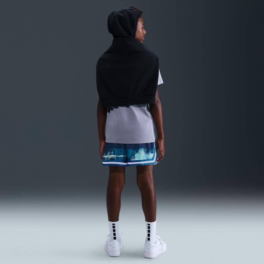 Nike DNA Dri-FIT basketbalshorts voor jongens (13 cm) Blauw - Foto 3