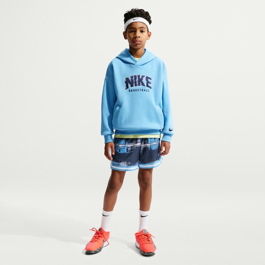 Nike DNA Dri-FIT basketbalshorts voor jongens (13 cm) Blauw - Foto 4
