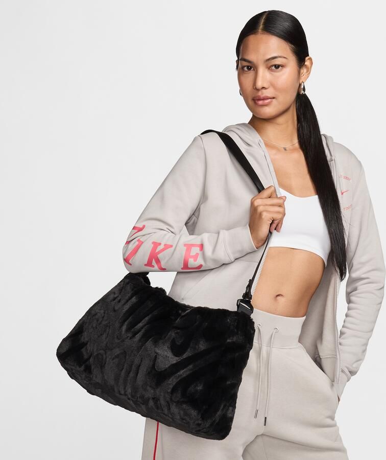 Nike draagtas van imitatiebont (10 liter) Zwart - Foto 2