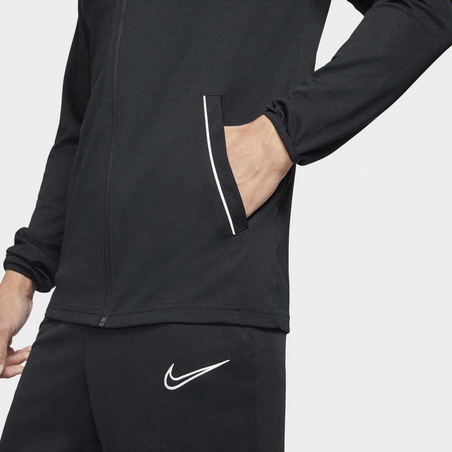 Nike Dri-FIT Academy Knit voetbaltrainingspak voor heren Zwart - Foto 2