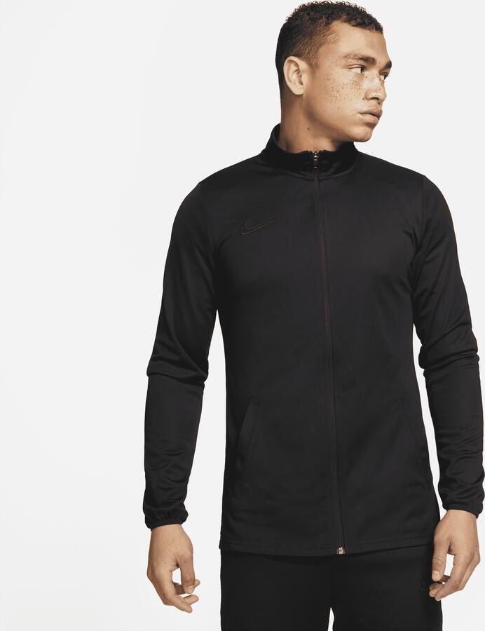 Nike Dri-FIT Academy Knit voetbaltrainingspak voor heren Zwart - Foto 3