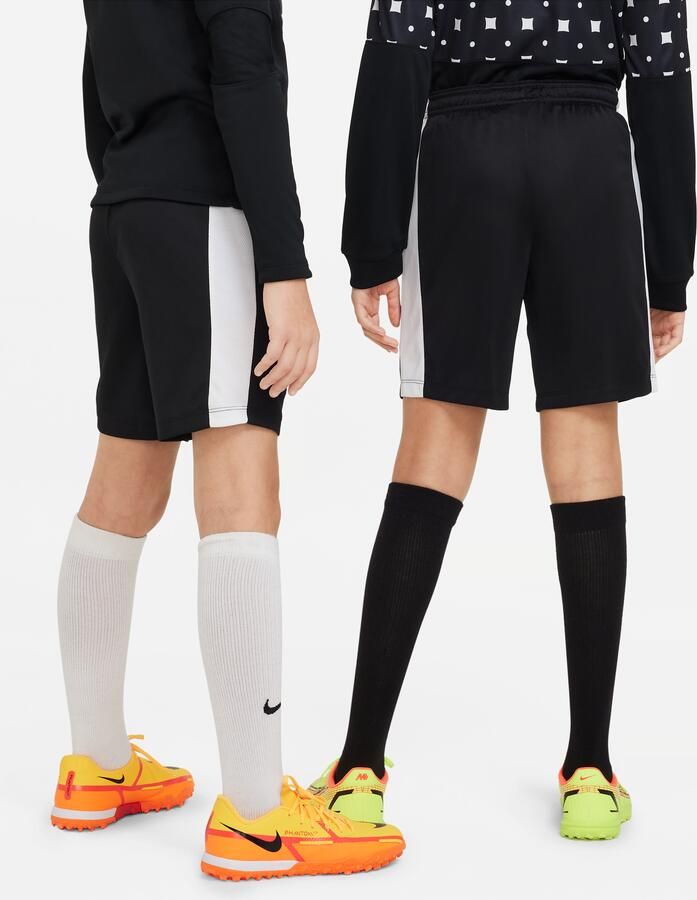 Nike Dri-FIT Academy voetbalshorts voor kids Zwart - Foto 4