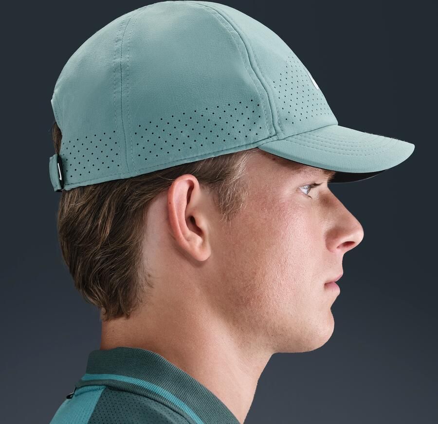 Nike Dri-FIT ADV Club ongestructureerde tennispet Groen - Foto 3