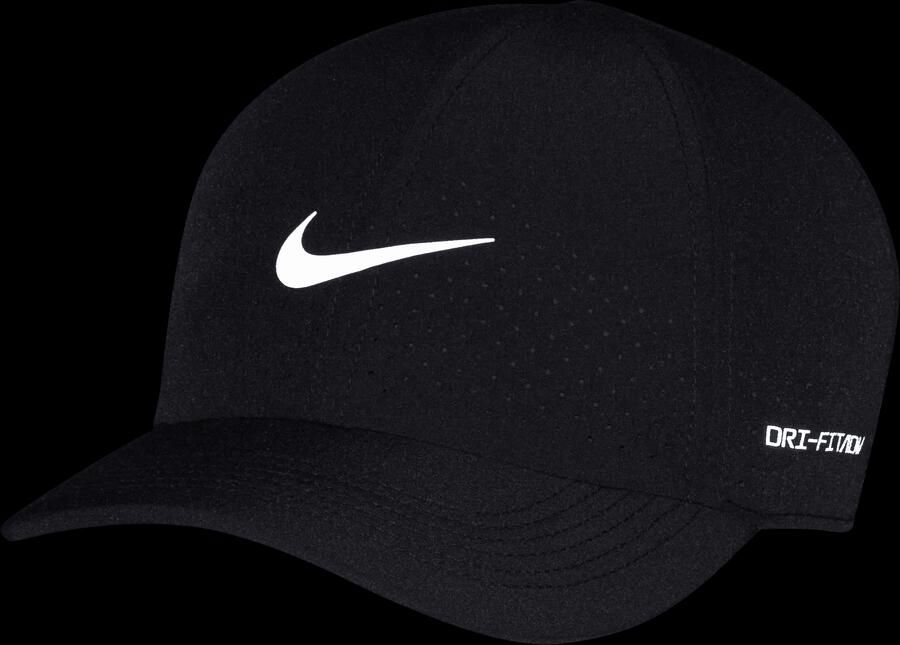 Nike Dri-FIT ADV Club ongestructureerde tennispet Zwart