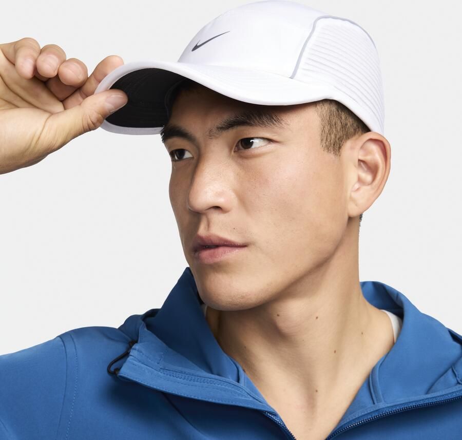 Nike Dri-FIT ADV Fly soepele AeroBill AeroAdapt pet Wit - Foto 3