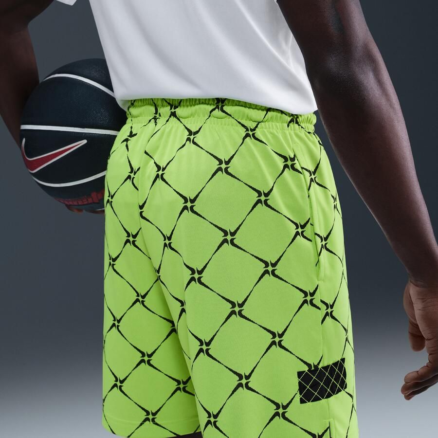 Nike Dri-FIT basketbalshorts voor heren (15 cm) Geel - Foto 2