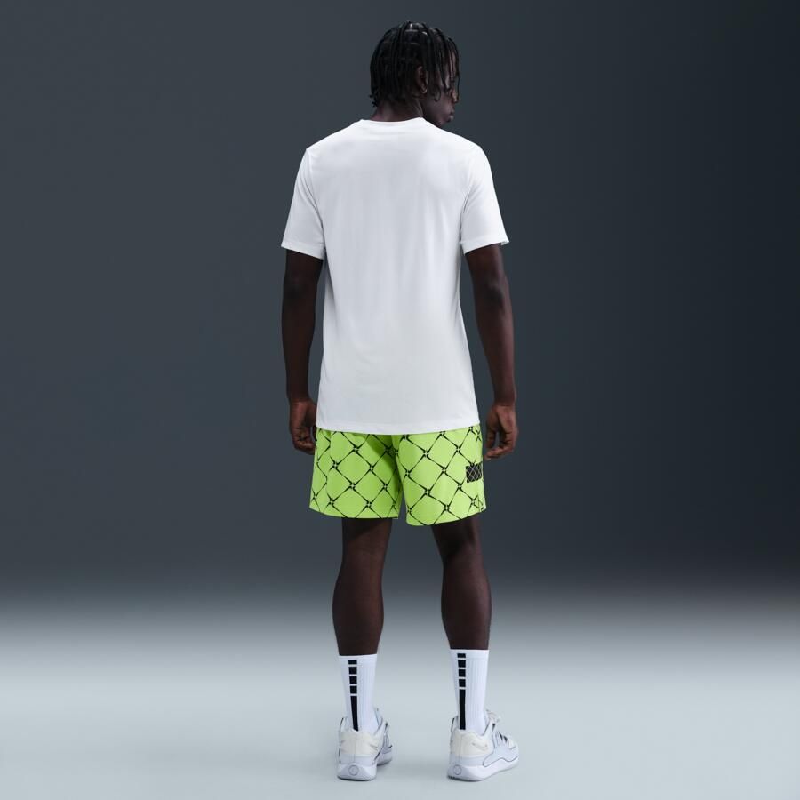 Nike Dri-FIT basketbalshorts voor heren (15 cm) Geel - Foto 3