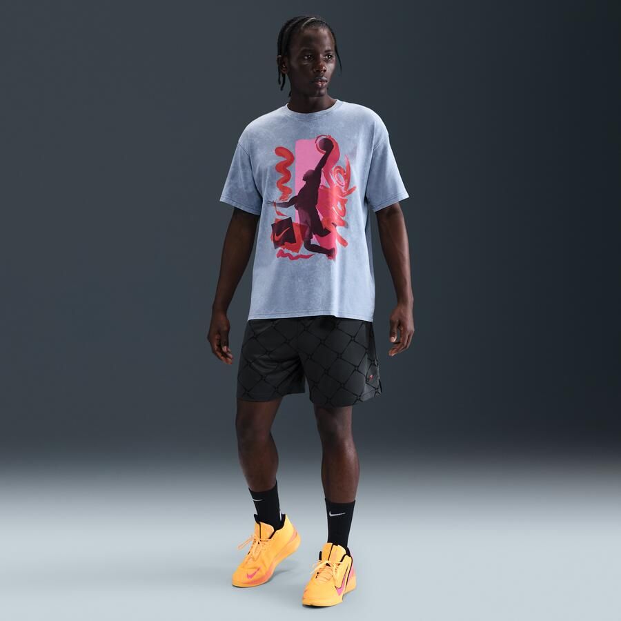 Nike Dri-FIT basketbalshorts voor heren (15 cm) Grijs - Foto 3