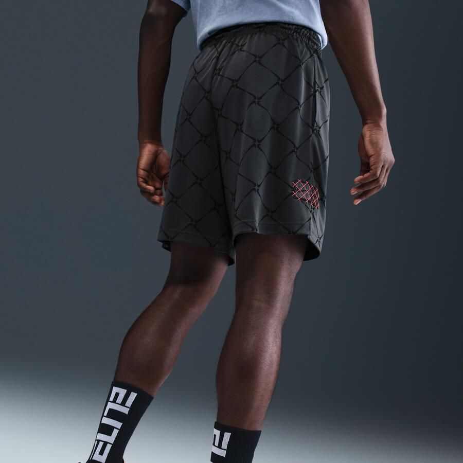 Nike Dri-FIT basketbalshorts voor heren (15 cm) Grijs - Foto 2