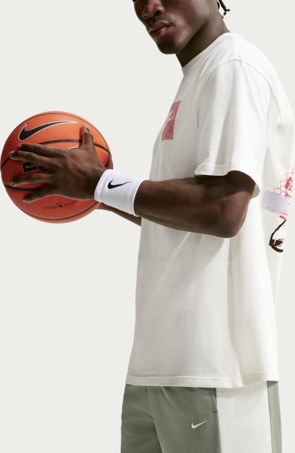 Nike Dri-FIT basketbalshorts voor heren (21 cm) Grijs - Foto 3