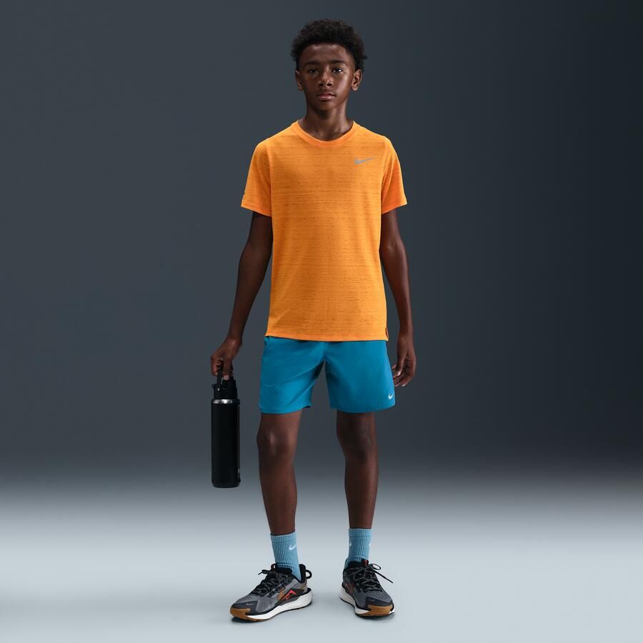 Nike Dri-FIT Challenger trainingsshorts voor jongens Blauw - Foto 4