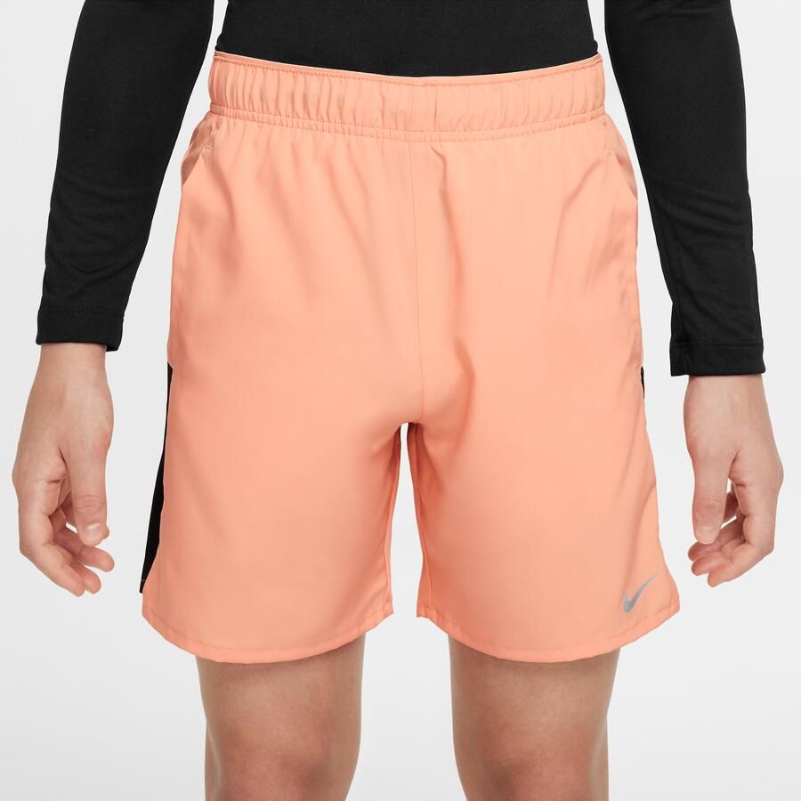 Nike Dri-FIT Challenger trainingsshorts voor jongens Oranje