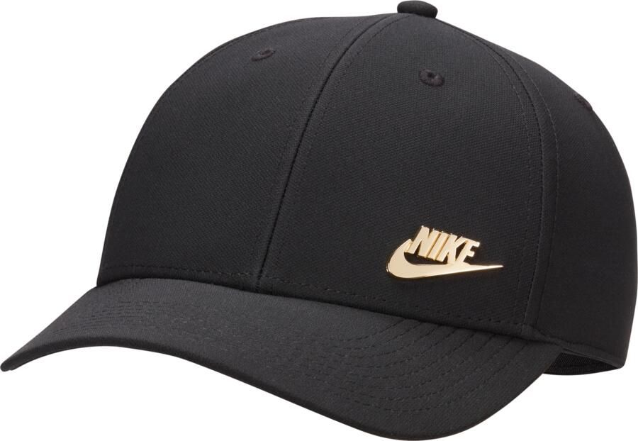 Nike Dri-FIT Club gestructureerde pet met metalen logo Zwart - Foto 2