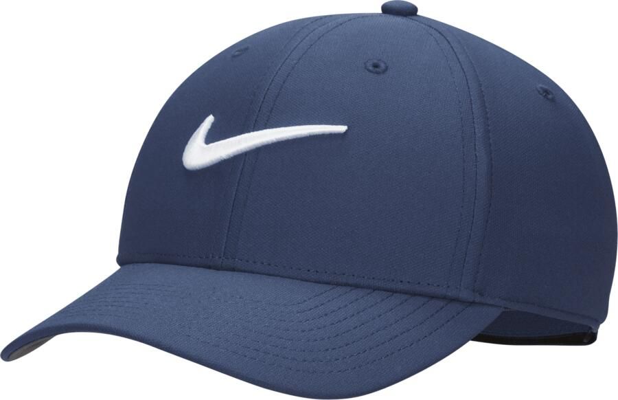 Nike Dri-FIT Club gestructureerde Swoosh pet Blauw