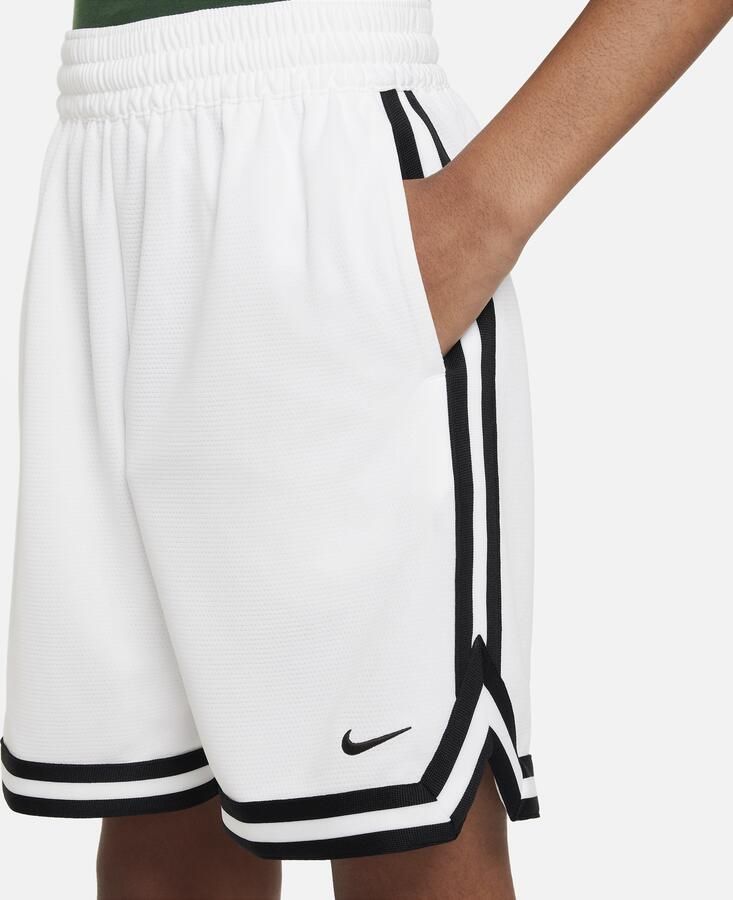 Nike Dri-FIT DNA basketbalshorts voor jongens Wit - Foto 2