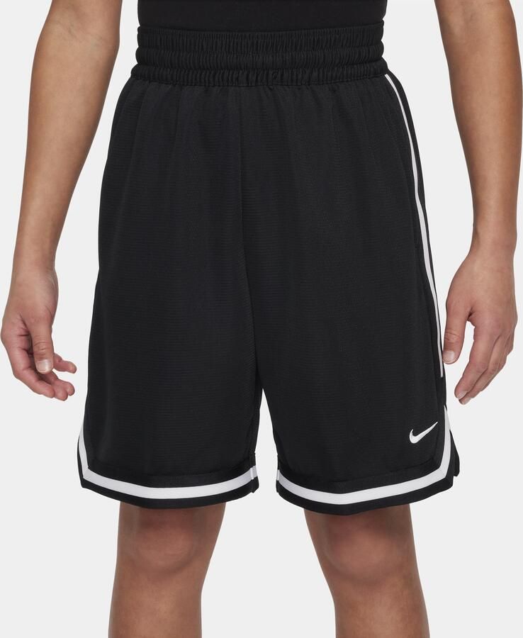 Nike Dri-FIT DNA basketbalshorts voor jongens Zwart - Foto 4