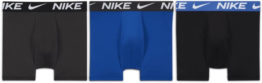 Nike Dri-FIT Essentials boxershorts voor kids (3 stuks) Blauw - Foto 4