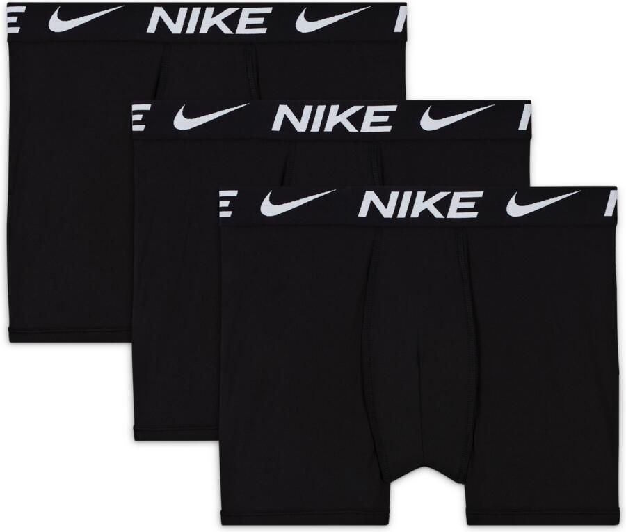 Nike Dri-FIT Essentials boxershorts voor kids (3 stuks) Zwart - Foto 2