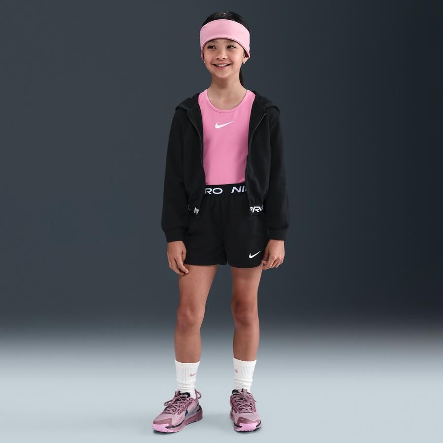 Nike Dri-FIT Essentials Pro hoodie met rits over de hele lengte voor kleuters Zwart - Foto 3