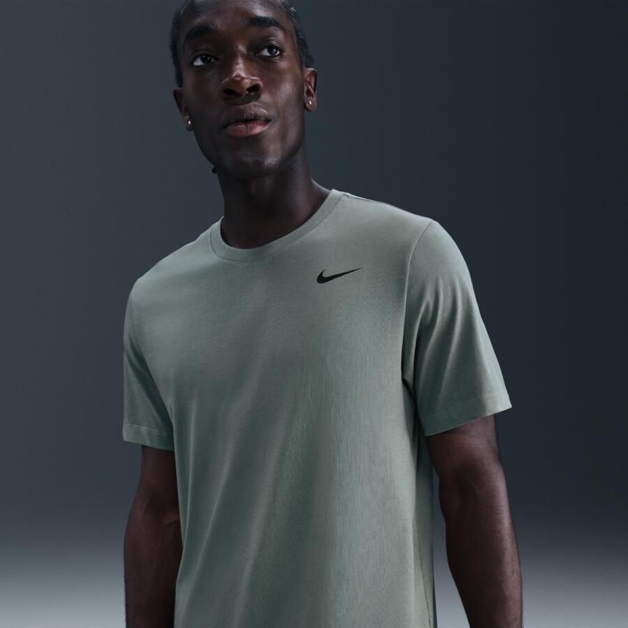 Nike Dri-FIT Fitness T-shirt voor heren Grijs - Foto 4