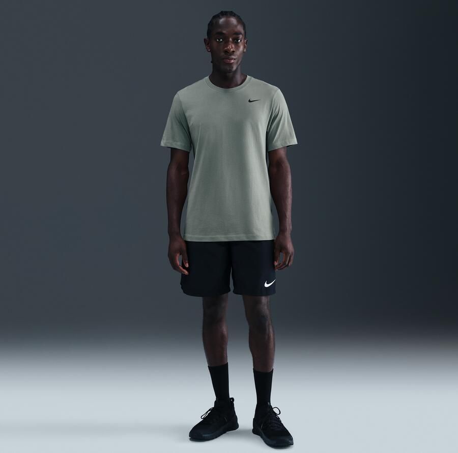 Nike Dri-FIT Fitness T-shirt voor heren Grijs - Foto 3