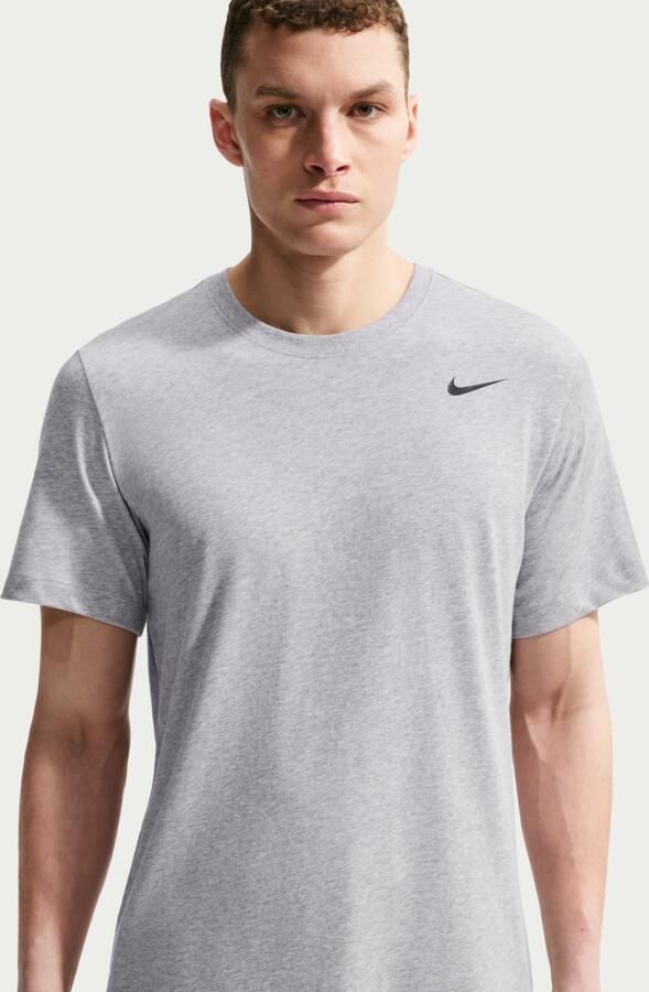 Nike Dri-FIT Fitness T-shirt voor heren Grijs