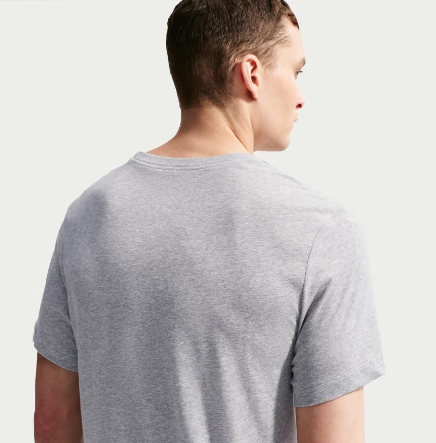 Nike Dri-FIT Fitness T-shirt voor heren Grijs - Foto 7