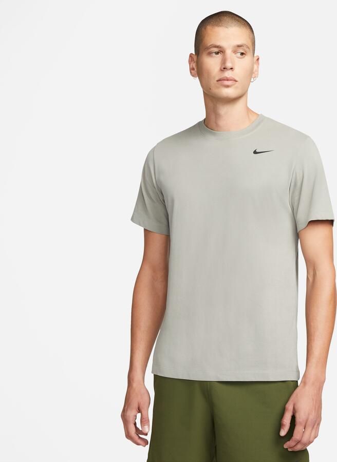 Nike Dri-FIT Fitness T-shirt voor heren Groen - Foto 4