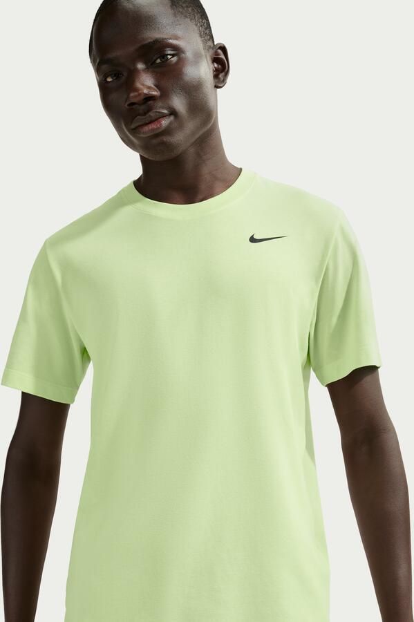 Nike Dri-FIT Fitness T-shirt voor heren Groen - Foto 4