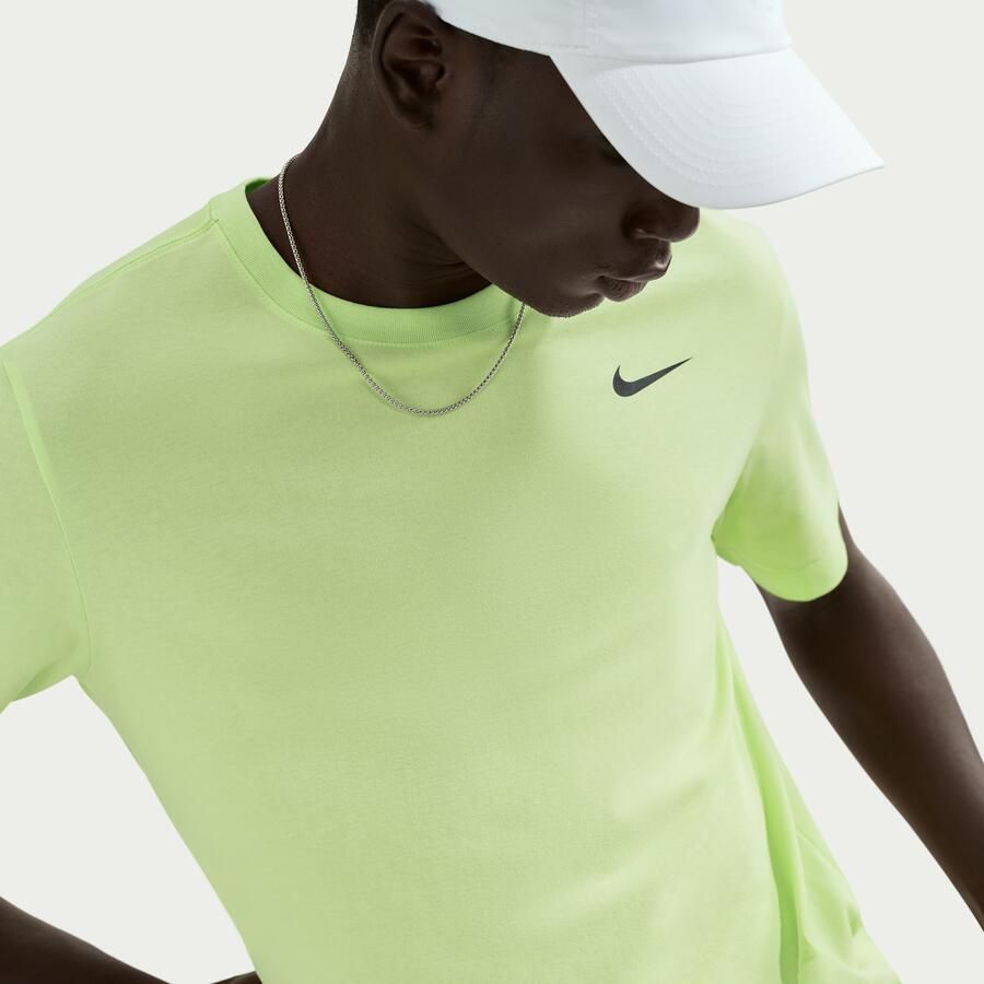 Nike Dri-FIT Fitness T-shirt voor heren Groen