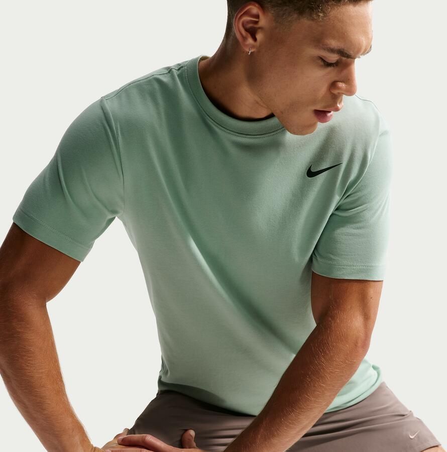 Nike Dri-FIT Fitness T-shirt voor heren Groen