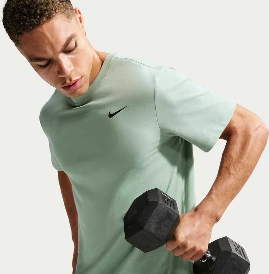 Nike Dri-FIT Fitness T-shirt voor heren Groen - Foto 3