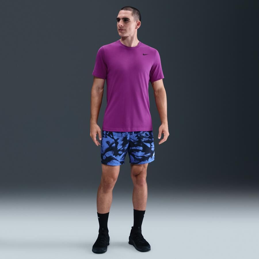 Nike Dri-FIT Fitness T-shirt voor heren Paars - Foto 3