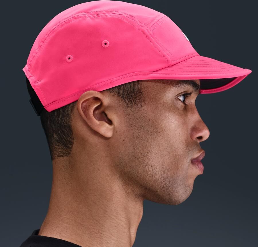 Nike Fly Dri-FIT ongestructureerde Swoosh pet Roze - Foto 3