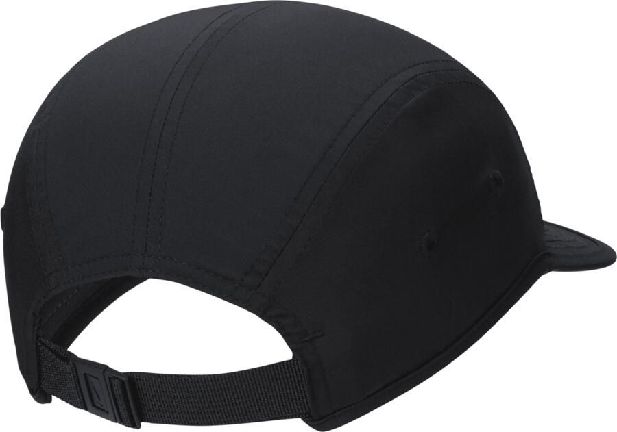 Nike Fly Dri-FIT ongestructureerde Swoosh pet Zwart - Foto 2