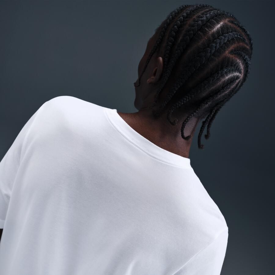 Nike Dri-FIT hardloopshirt voor heren Wit