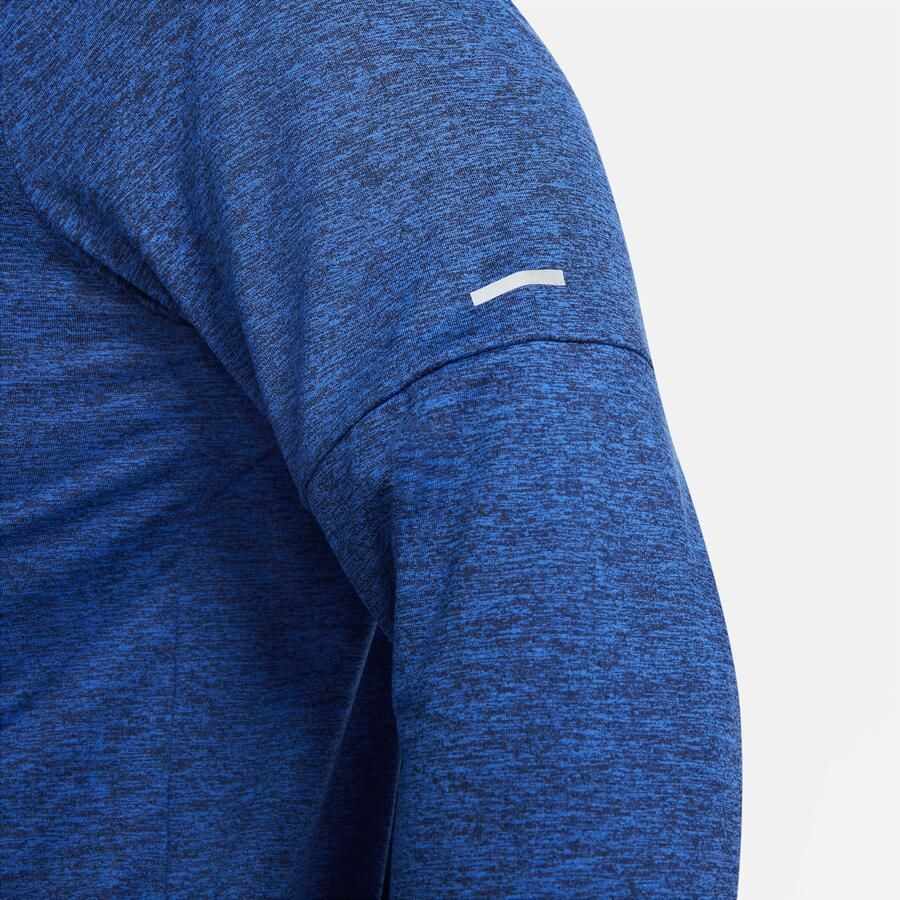 Nike Dri-FIT hardlooptop met halflange rits voor heren Blauw - Foto 2