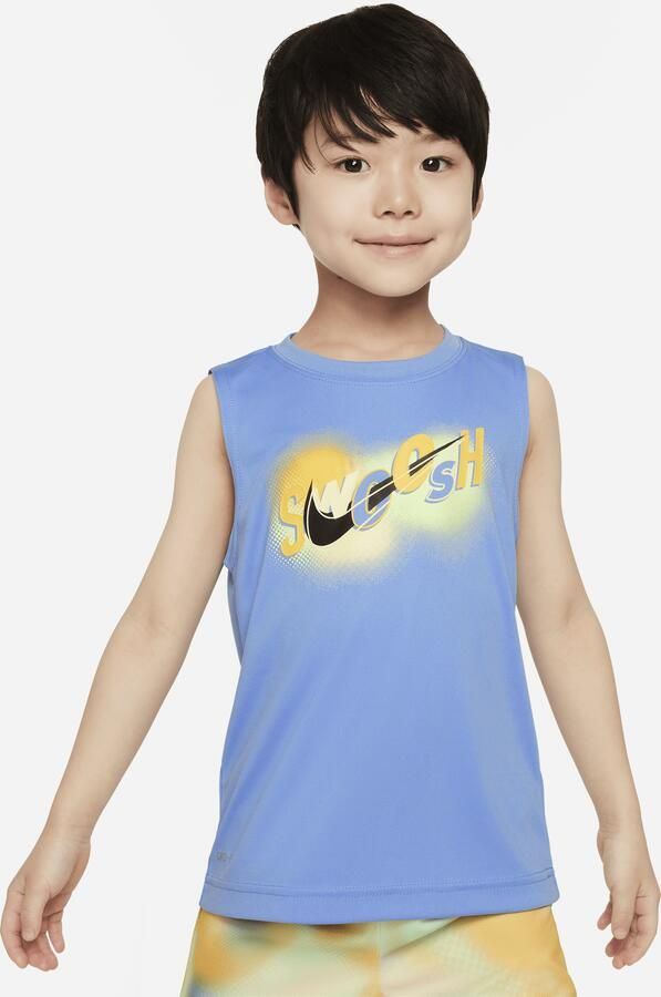 Nike Dri-FIT Hazy Rays set van tanktops voor kleuters Wit - Foto 2