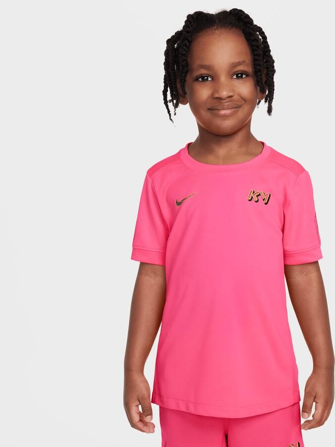 Nike Dri-FIT Kylian Mbappé ACD25 set met top en shorts met korte mouwen voor kleuters Roze - Foto 3