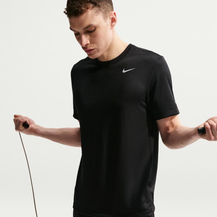 Nike Dri-FIT Legend Fitness T-shirt voor heren Zwart - Foto 3