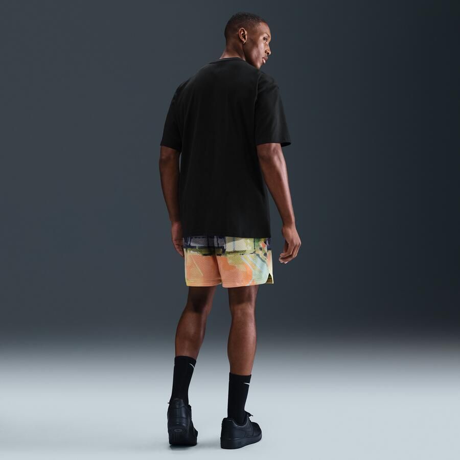 Nike Dri-FIT mesh basketbalshorts voor heren (13 cm) Groen - Foto 3