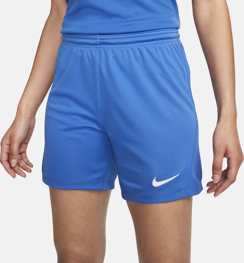 Nike Dri-FIT Park 3 Knit voetbalshorts voor dames Blauw - Foto 2