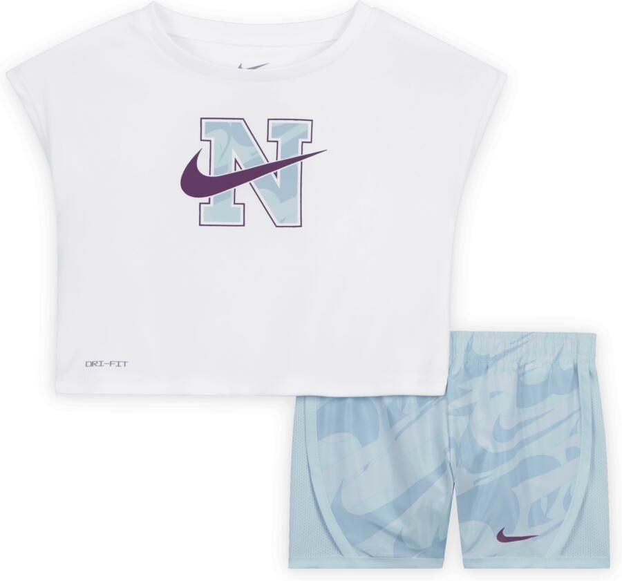 Nike Dri-FIT Prep in Your Step Tempo babyset (12-24 maanden) Blauw