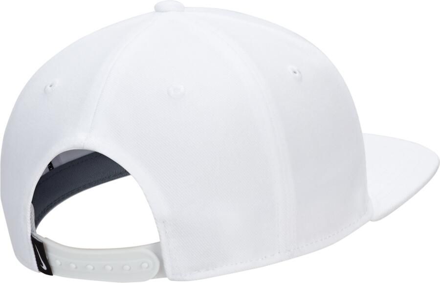 Nike Dri-FIT Pro gestructureerde Futura pet Wit