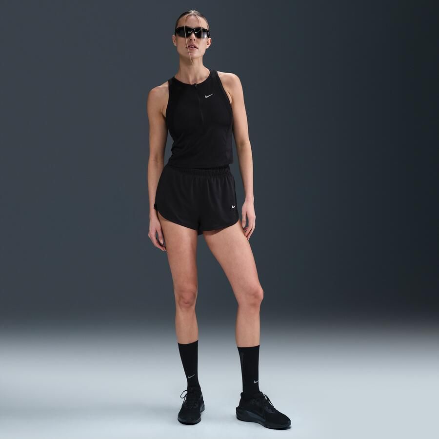 Nike Dri-FIT singlet voor dames Zwart - Foto 3