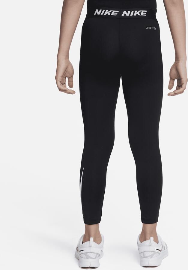 Nike Dri-FIT Sport Essentials Swoosh legging voor kleuters Zwart - Foto 4