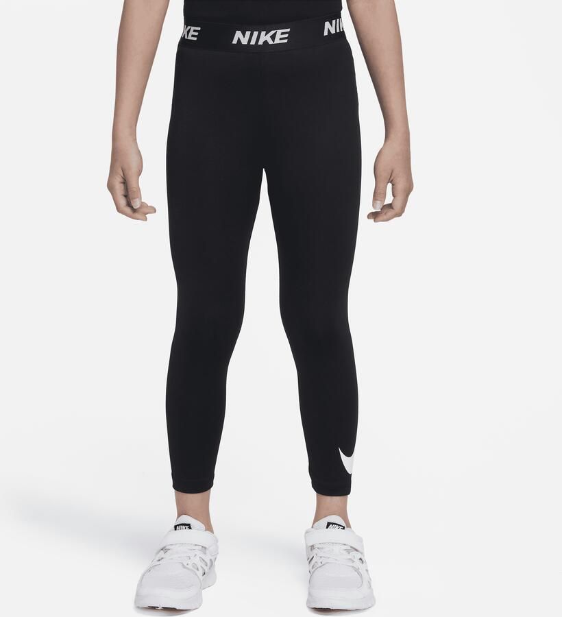 Nike Dri-FIT Sport Essentials Swoosh legging voor kleuters Zwart - Foto 3