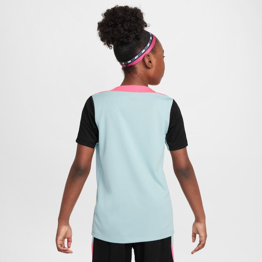 Nike Dri-FIT Strike voetbaltop met korte mouwen voor kids Grijs